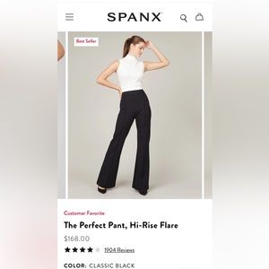 Spanx high rise trousers Medium tall